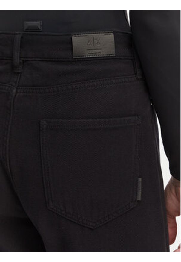 Armani Exchange Jeansy XW000073 AF12858 UC001 Czarny Relaxed Fit. Kolor: czarny