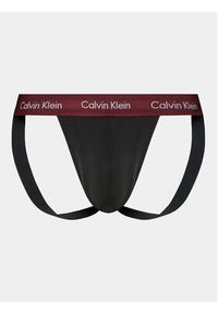 Calvin Klein Komplet 3 par slipów Jock Strap Jock Strap 3Pk 000NB3054A Czarny. Kolor: czarny. Materiał: bawełna #4