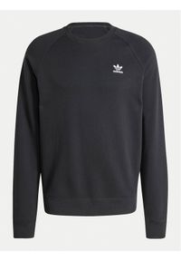 Adidas - adidas Bluza Trefoil Essentials IW5792 Czarny Regular Fit. Kolor: czarny. Materiał: bawełna