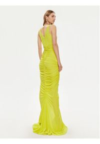 Elisabetta Franchi Sukienka wieczorowa AB-590-42E2-V780 Zielony Slim Fit. Kolor: zielony. Materiał: wiskoza. Styl: wizytowy #6