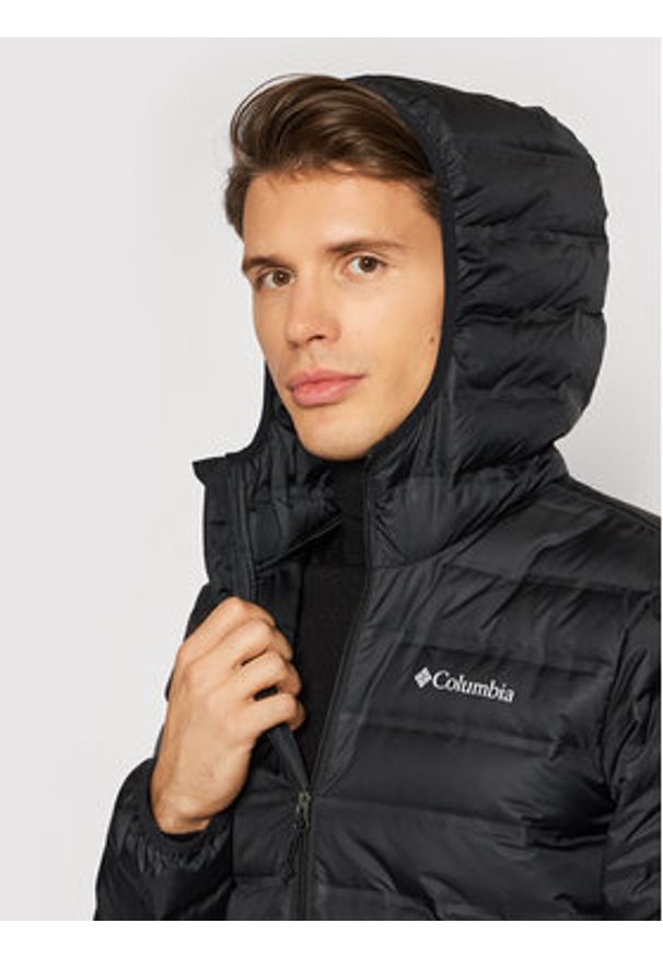 columbia - Columbia Kurtka puchowa Lake 22 1864562 Czarny Regular Fit. Kolor: czarny. Materiał: syntetyk