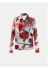 Desigual Bluzka Surreal Blossom 24WWTK84 Kolorowy Slim Fit. Materiał: syntetyk. Wzór: kolorowy #6