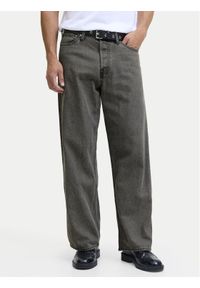 Jack & Jones - Jack&Jones Jeansy Dave Original 12290242 Szary Baggy Fit. Kolor: szary