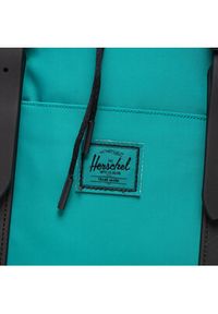 Herschel Plecak Retreat Small 11096-05639 Turkusowy. Kolor: turkusowy. Materiał: materiał #5