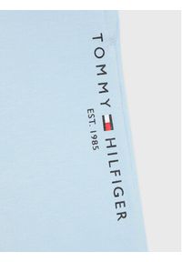 TOMMY HILFIGER - Tommy Hilfiger Spodnie dresowe Essential KN0KN01281 Niebieski Regular Fit. Kolor: niebieski. Materiał: dresówka, bawełna
