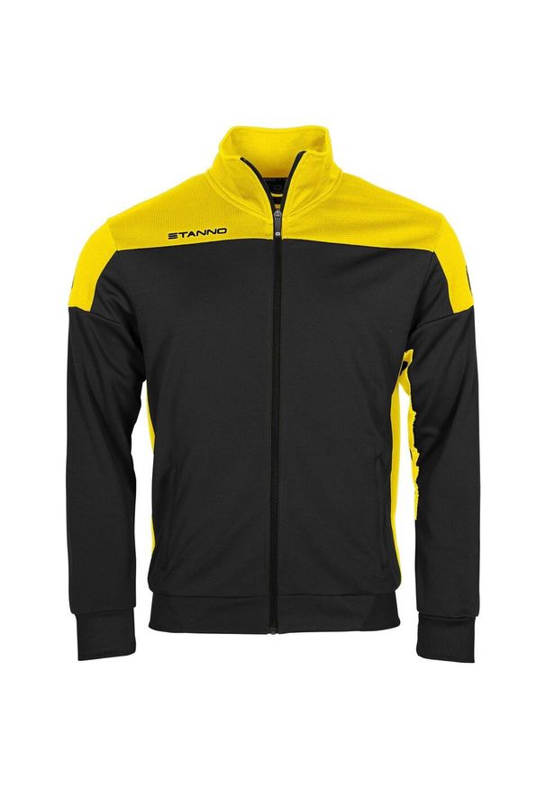 STANNO - Dziecięca bluza dresowa zapinana na zamek Stanno Pride. Kolor: wielokolorowy, żółty, czarny. Materiał: dresówka. Sport: fitness