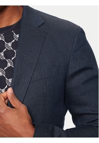 JOOP! Marynarka Hoverest 30041961 Granatowy Slim Fit. Kolor: niebieski. Materiał: len #8