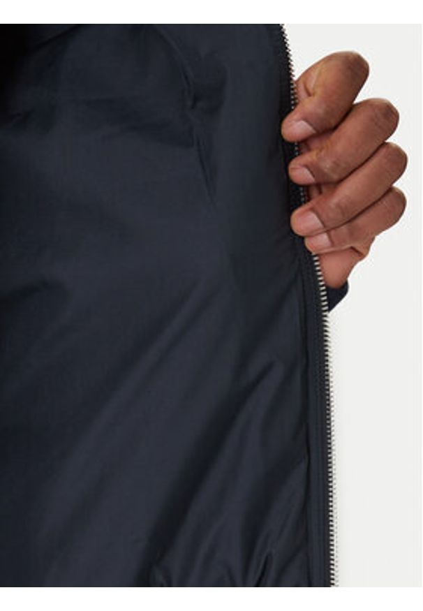 BOSS Kurtka przejściowa H-Hernesto 50549991 Granatowy Regular Fit. Kolor: niebieski. Materiał: wełna, bawełna