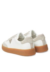 Guess Sneakersy FMTWIM LEA12 Biały. Kolor: biały. Materiał: skóra
