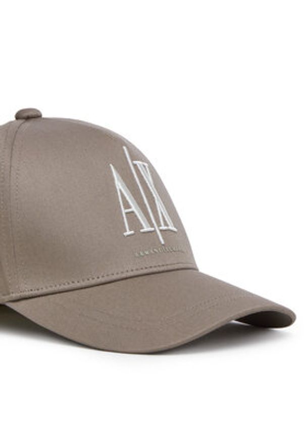Armani Exchange Czapka z daszkiem XM000811 AF13343 U6107 Beżowy. Kolor: beżowy. Materiał: bawełna, materiał