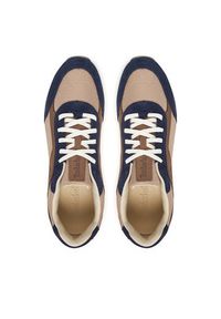 Timberland Sneakersy Scout Heights Low lace TB0A419GAGC1 Beżowy. Kolor: beżowy. Materiał: materiał #3