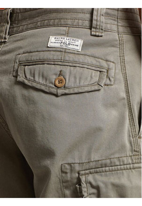 Polo Ralph Lauren Szorty materiałowe 710548502003 Khaki Classic Fit. Kolor: brązowy. Materiał: bawełna