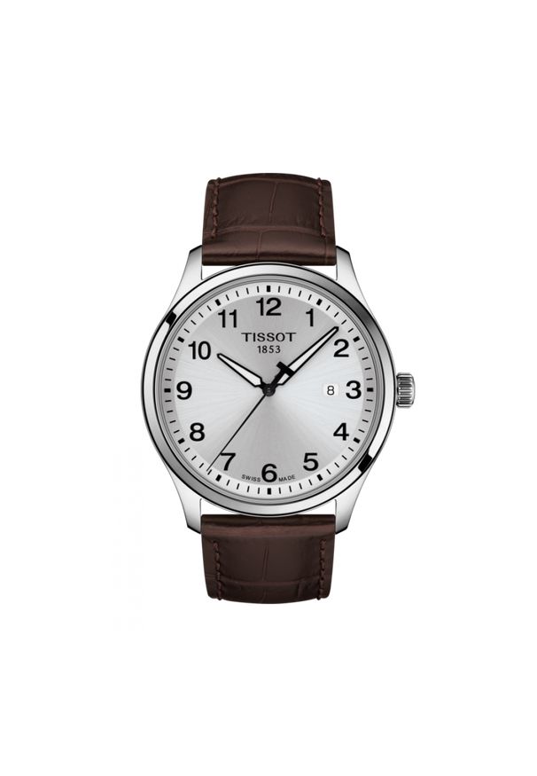 TISSOT Gent XL Classic T116.410.16.037.00. Materiał: materiał. Styl: sportowy, klasyczny