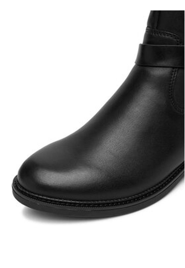 Remonte Kozaki CEO-D2W77-00 Czarny. Kolor: czarny. Materiał: skóra