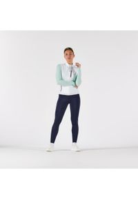 KIPRUN - Kamizelka do biegania damska Kiprun Run Wind 500. Kolor: czarny, biały, wielokolorowy. Materiał: elastan, poliester, materiał. Długość rękawa: bez rękawów. Sport: bieganie