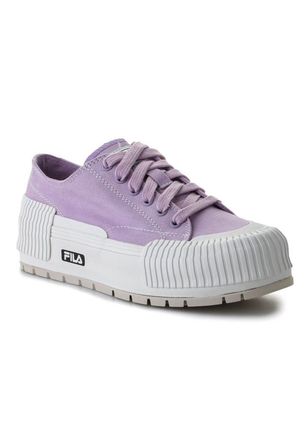 Buty Fila Cityblock Platform W FFW0260-40040 fioletowe. Zapięcie: sznurówki. Kolor: fioletowy. Materiał: guma, tkanina. Obcas: na platformie