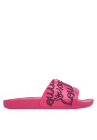 Klapki Versace Jeans Couture. Kolor: różowy