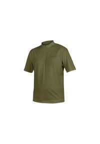 ENDURA - Koszulka rowerowa męska Endura Hummvee II S/S. Kolor: zielony. Sport: kolarstwo