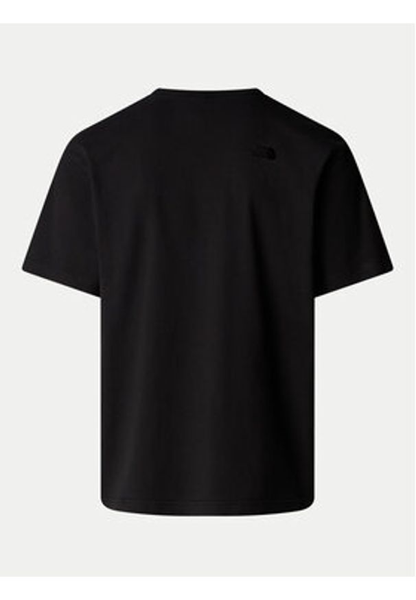 The North Face T-Shirt Nature NF0A8BVY Czarny Loose Fit. Kolor: czarny. Materiał: bawełna