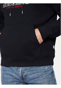 Guess Jeans Bluza M4YQ23 K9V31 Granatowy Regular Fit. Kolor: niebieski. Materiał: bawełna #5