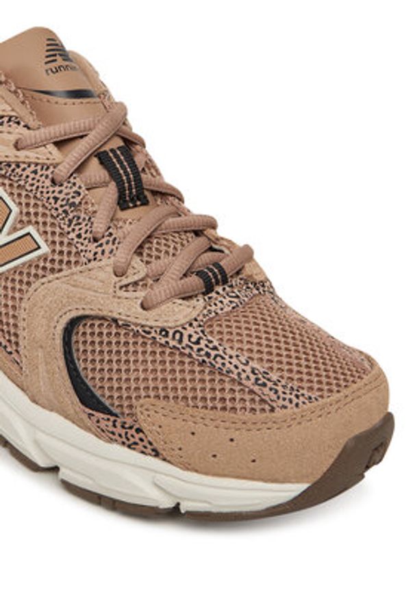 New Balance Sneakersy U530CRA Brązowy. Kolor: brązowy. Materiał: zamsz, skóra