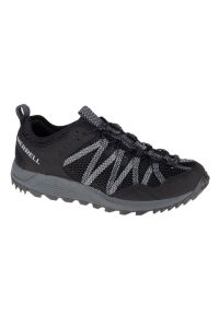 Buty Merrell Wildwood Aerosport M J036109 czarne. Kolor: czarny. Materiał: materiał, skóra, guma. Szerokość cholewki: normalna