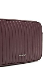 Calvin Klein Torebka K60K613078 Bordowy. Kolor: czerwony. Materiał: skórzane #3