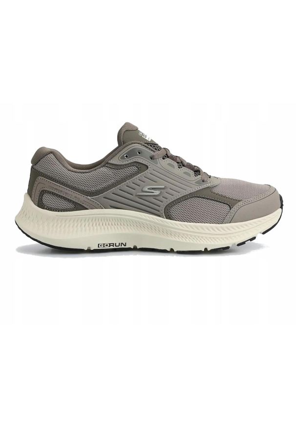 skechers - Buty do biegania męskie SKECHERS GO RUN CONSISTENT 2.0 skóra. Kolor: wielokolorowy. Materiał: skóra. Sport: bieganie