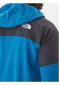 The North Face Polar Glacier NF0A89JJ Niebieski Regular Fit. Kolor: niebieski. Materiał: syntetyk