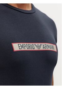 Emporio Armani Underwear T-Shirt 111035 4R517 00135 Granatowy Slim Fit. Kolor: niebieski. Materiał: bawełna #5