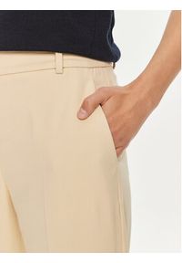 TOMMY HILFIGER - Tommy Hilfiger Spodnie materiałowe Core WW0WW39723 Beżowy Straight Fit. Kolor: beżowy. Materiał: wiskoza, syntetyk #3