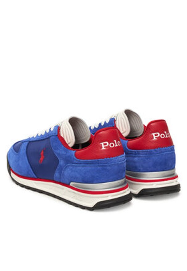 Polo Ralph Lauren Sneakersy 809P01641001 Niebieski. Kolor: niebieski. Materiał: zamsz, skóra
