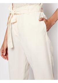 Marc O'Polo Spodnie materiałowe 103 0897 10045 Biały Regular Fit. Kolor: biały. Materiał: materiał, wiskoza #4