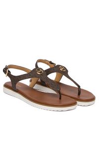 MICHAEL Michael Kors Sandały Val Thong 40R6VAFS1B Brązowy. Kolor: brązowy. Materiał: skóra #3