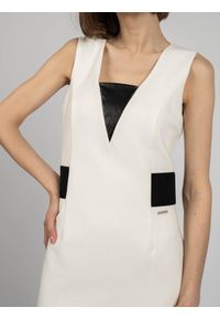 Marciano Guess Sukienka | 64G735 6396Z | Dress | Kobieta | Czarny, Biały. Kolor: biały, wielokolorowy, czarny. Materiał: poliester, elastan, wiskoza. Długość rękawa: na ramiączkach. Typ sukienki: dopasowane #5