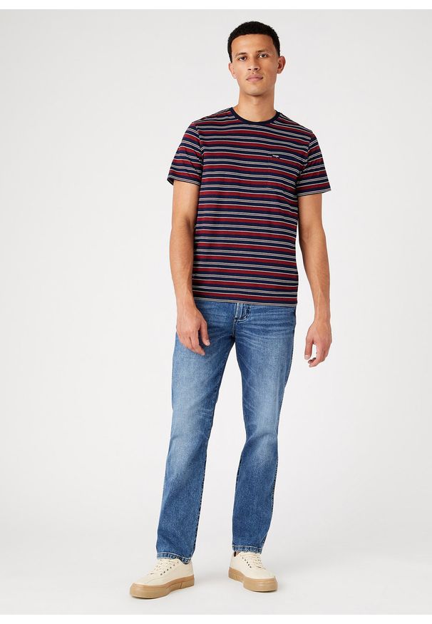 Wrangler - WRANGLER GREENSBORO MĘSKIE SPODNIE JEANSOWE DARK WATERS W15Q5929V 112145820
