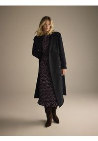 Reserved - Sukienka w groszki - wielobarwny. Materiał: wiskoza. Wzór: grochy #1