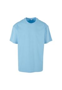 BUILD YOUR BRAND - Ponadwymiarowa Koszulka Dla Dorosłych Unisex Heavyweight. Kolor: niebieski