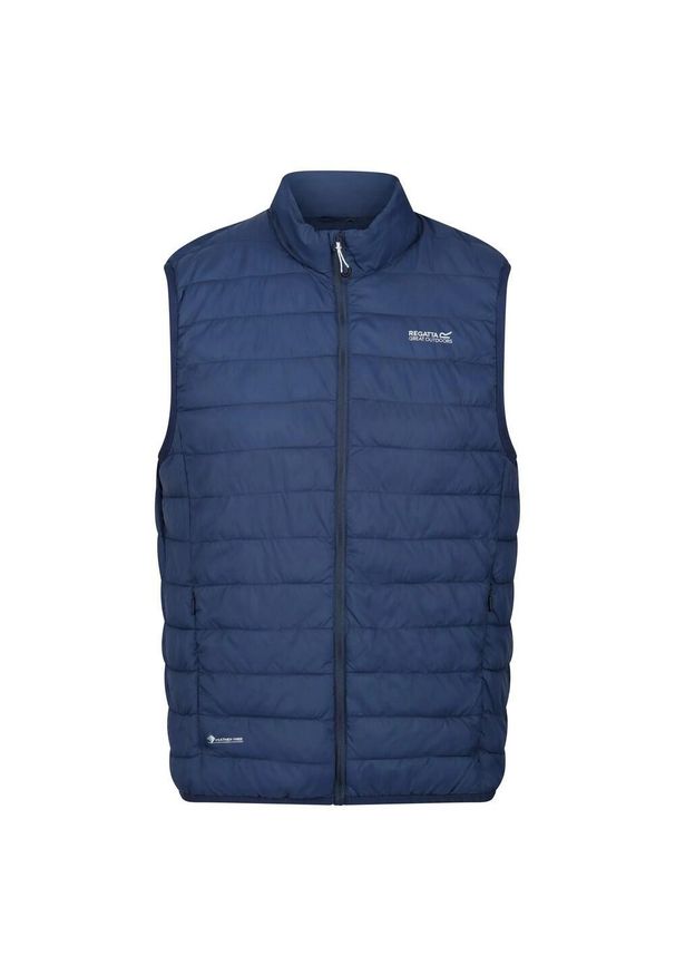 Regatta - Kamizelka Przejściowa Męska + Worek Hillpack. Kolor: niebieski. Sport: turystyka piesza