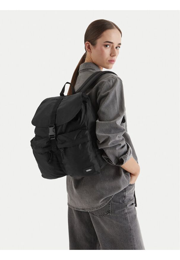 Vans Plecak Scatter VN000Q99BKA1 Czarny. Kolor: czarny. Materiał: materiał