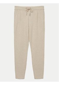 Vero Moda Spodnie materiałowe Eva 10197909 Beżowy Loose Fit. Kolor: beżowy. Materiał: syntetyk