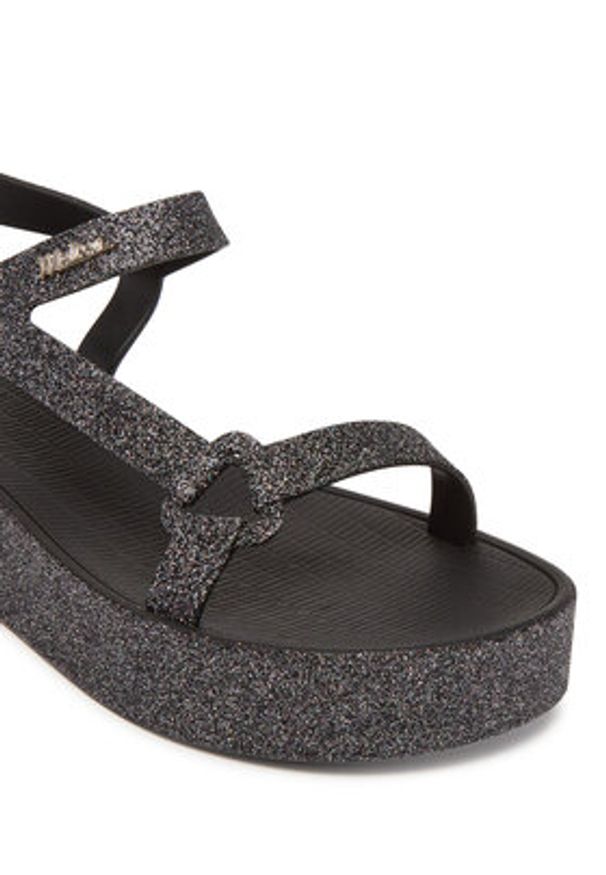 melissa - Melissa Sandały Melissa Sun Downtown Platform II Ad 36129 Czarny. Kolor: czarny. Obcas: na platformie