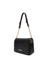 Love Moschino - LOVE MOSCHINO Torebka JC4373PP0NKF0000 Czarny. Kolor: czarny. Materiał: skórzane #5