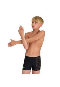 Szorty Kąpielowe Arena Swim Short Graphic Junior. Kolor: czarny. Materiał: materiał