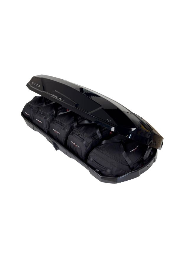 KJUST - Torby Do Boksu Dachowego Hakr Eternal 500 5Szt Kjust. Kolor: czarny. Styl: sportowy