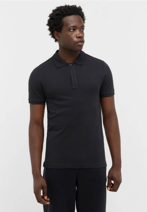 Męski T-Shirt Mustang Style Pierre Jet Black 1016880 4188