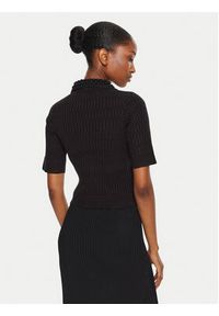 Pinko Sweter Egyptian 104363 A27J Czarny Regular Fit. Kolor: czarny. Materiał: syntetyk #5