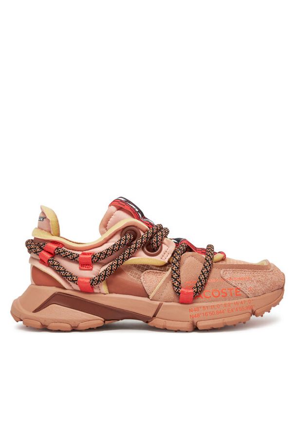 Lacoste Sneakersy 7-49SFA0014 Różowy. Kolor: różowy. Materiał: skóra