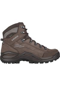 Buty trekkingowe męskie Lowa Renegade Evo Mid Gtx. Wysokość cholewki: za kostkę. Zapięcie: sznurówki. Kolor: brązowy. Materiał: skóra. Szerokość cholewki: normalna. Sport: turystyka piesza #1