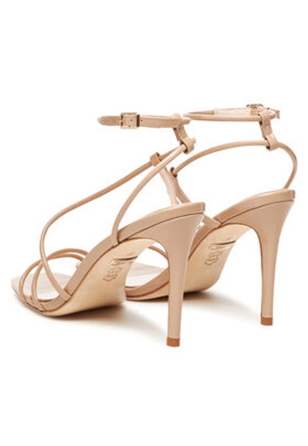 Marciano Guess Sandały 5YGZ35 7231A Beżowy. Kolor: beżowy. Materiał: lakier, skóra